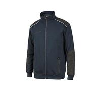 U-Power - Sweat-shirt bleu foncé zippé SNUG 3XL Bleu Foncé