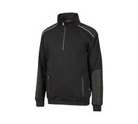 U-Power - Sweat-shirt noir semi zippé CUSHY 2XL Noir