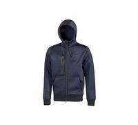 U-Power - Sweat-shirt zippé bleu foncé Stretch TASTY M Bleu Foncé