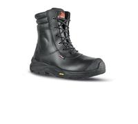 U-Power UM70354 Linea Concept-M Modelo Mleopard UK Zapatos de Seguridad Botas, S3 HRO SRC CI, Negro, 43 Tamaño