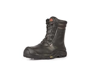 U Power UM70354 Linea Concept-M Modelo Mleopard UK Zapatos de Seguridad Botas, S3 HRO SRC CI, Negro, 43 Tamaño