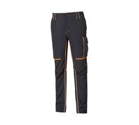 U-Power Pantalones cargo WORLD – ajustados, múltiples bolsillos, elásticos, transpirables (DEEP BLUE)