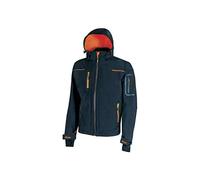 U-Power WORLD, Pantalones cargo ajustados, con múltiples bolsillos delanteros y laterales, pantalones cómodos y elásticos, con botón delantero, tela transpirable(DEEP BLUE_L)