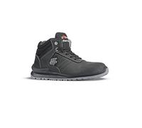U-Power - Zapato de seguridad alta HENRY S3 SRC - FLAT OUT - U-Power, marrón, 41 EU