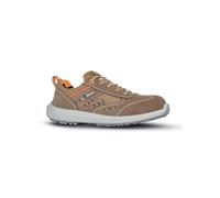 U-Power - Zapato de seguridad bajo ARIA S1 SRC - ROCK AND ROLL - U-Power, marrón, 42 EU