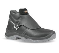 U POWER Zapatos Antinfortunio Saldatore Crocodile S3 SRC Negro