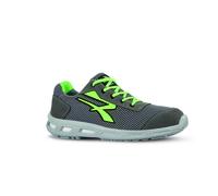 U-Power Zapato de seguridad Summer S1P SRC ultratraspirante Gris