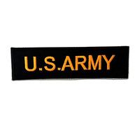 U.S Army - Parches Termoadhesivos Bordados Aplique Para Ropa, Tamaño: 12,4 x 3,5 cm