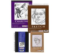U.S. Art Supply Set of 4 Different Stylesof Sketching and Drawing Pape