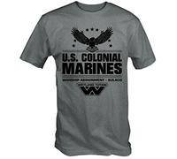 U.S Colonial Marines Warship Sulaco Movie Alien Aliens Sci Fi Retro Tshirt Fashion T-Shirt Men Cotton Tees Streetwear