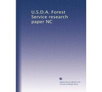 U.S.D.A. Forest Service research paper NC: Volume 3