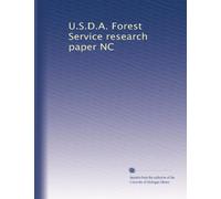 U.S.D.A. Forest Service research paper NC: Volume 7
