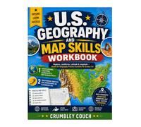 U.S. Geography & Map Skills Workbook: Regions, Landforms, Latitude & Longitude - Hands-On Geography Practice Activities for Grades 5-8