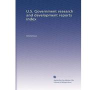 U.S. Government research and development reports index: Volume 11