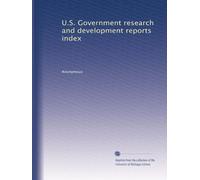 U.S. Government research and development reports index: Volume 6