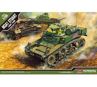 U. S. M3a1 Stuart Luz LED Tank 1 :3 5 Plástico Modelo Kit Academy