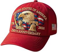 U.S. Marine Corps - Gorra de béisbol ajustable con estampado de águila cóndor, estilo patriótico, para hombre y mujer, a, Talla única