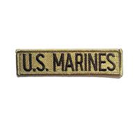 U.S. Marines Army - Parches Termoadhesivos Bordados Aplique Para Ropa, Tamaño: 11,2 x 2,9 cm