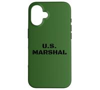 U.S. Marshal Servicio de Mariscales de los Estados Unidos USMS Costume US Carcasa para iPhone 16