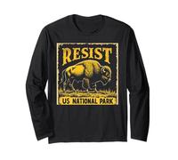 U.S. National Park Resist Nature Manga Larga