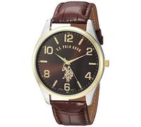 U.S. Polo Accutime Reloj analógico para Hombre de Cuarzo con Correa en Poliuretano USC50225