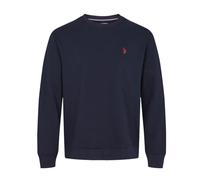 U.S. POLO ASSN. Adler Sudadera de Algodón Puro Clásico Azul Oscuro para Hombre, XXL, Zafiro oscuro
