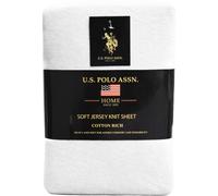 U.S. Polo Assn. All Season, Soft and Cozy T-Shirt Material, 1800 Thread Count 4-Piece Cotton Rich Jersey Sheet Set