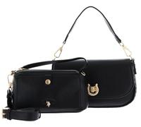 U.S. Polo Assn. bolso bandolera bolso de hombro Middleton Flap Crossbody Bag With Extra Bag Black negro