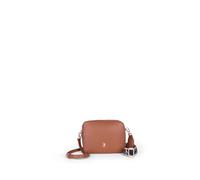 U.S. Polo Assn. bolso bandolera Mansion Zip Crossbody Bag Camel marrón