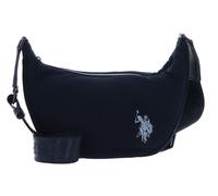 U.S.POLO ASSN. - Bolso hobo en algodón, azul marino (20 X 10.5 X 18 cm)