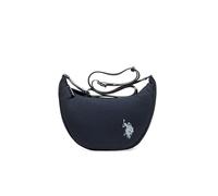 U.S.POLO ASSN. - Bolso hobo en algodón, azul marino (20 X 10.5 X 18 cm)