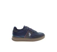 U.S. Polo Assn. CAMPY004 - Zapatillas deportivas para hombre, color azul marino, con logotipo clásico, suela de goma, turquesa, 42 EU