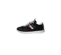 U.S. Polo Assn. GARY001M4MH2 - Zapatillas de piel sintética para hombre, Negro , 44 EU
