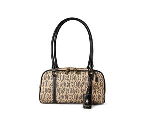 U.S. Polo Assn. Jacquard Bolsa de hombro 29 cm negro