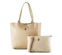 U.S. Polo Assn. Malibu Bolsa de compras 34 cm beige