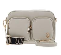 U.S. POLO ASSN. Mansion Crossbody Bag With Pockets Cream White