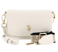 U.S. POLO ASSN. Mansion Flap Crossbody Bag Cream White