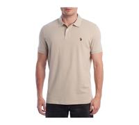 U.S. Polo Assn.- Polo de manga corta- Tops- Hombre- Beige- 2XL- Polo de manga corta