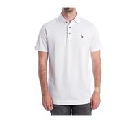 U.S. Polo Assn.- Polo de manga corta- Tops- Hombre- Blanco- S- Polo de manga corta
