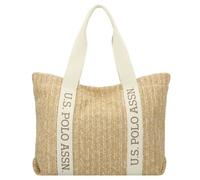 U.S. Polo Assn. Pool Party Bolsa de compras 52.5 cm beige