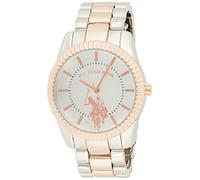 U.S. POLO ASSN. Reloj Analógico para Mujeres de Cuarzo con Correa en Metal USC40263