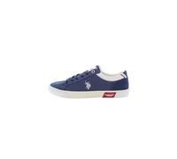 U.S. Polo Assn. - Slip on BASTER001M/5TH3 en Textiles, Azul Marino-Blanco (45)
