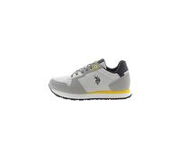 U.S. Polo Assn. - Sneakers NOBIK011K/CNH1 en Nylon, Gris Claro (36)
