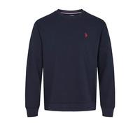 U.S. POLO ASSN. Sudaderas Klassische, Rundhalsausschnitt, Dunkelblau, Baumwolle, S, azul oscuro, S