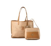 U.S. Polo Assn. Surrey Bolsa de compras 40 cm beige