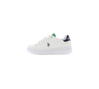 U.S. Polo Assn. - Zapatillas CODY010M/5Y1 en sintético, Blanco-Azul Oscuro (42)