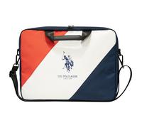 U.S Polo Bolsa para portátil de 15'' Modelo Caballo Doble, Multicolor