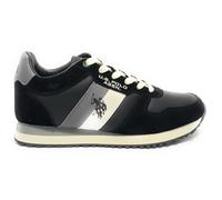 u.s. polo Sneaker Xirio012 Black/Grey Hombre U26UP14, Negro y gris., 45 EU
