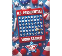U.S Presidential Word Search Puzzle Book: Easy to Read Print Word Search about President's, America, USA and More | 6x9 inches, 110 pages | 50+ Puzzles _ Gift for Vacations, Holidays and Spare Times