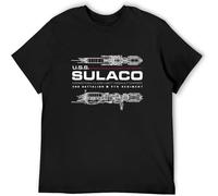 U.S.S. Sulaco Men's T Shirt Unisex Cotton tee Black M